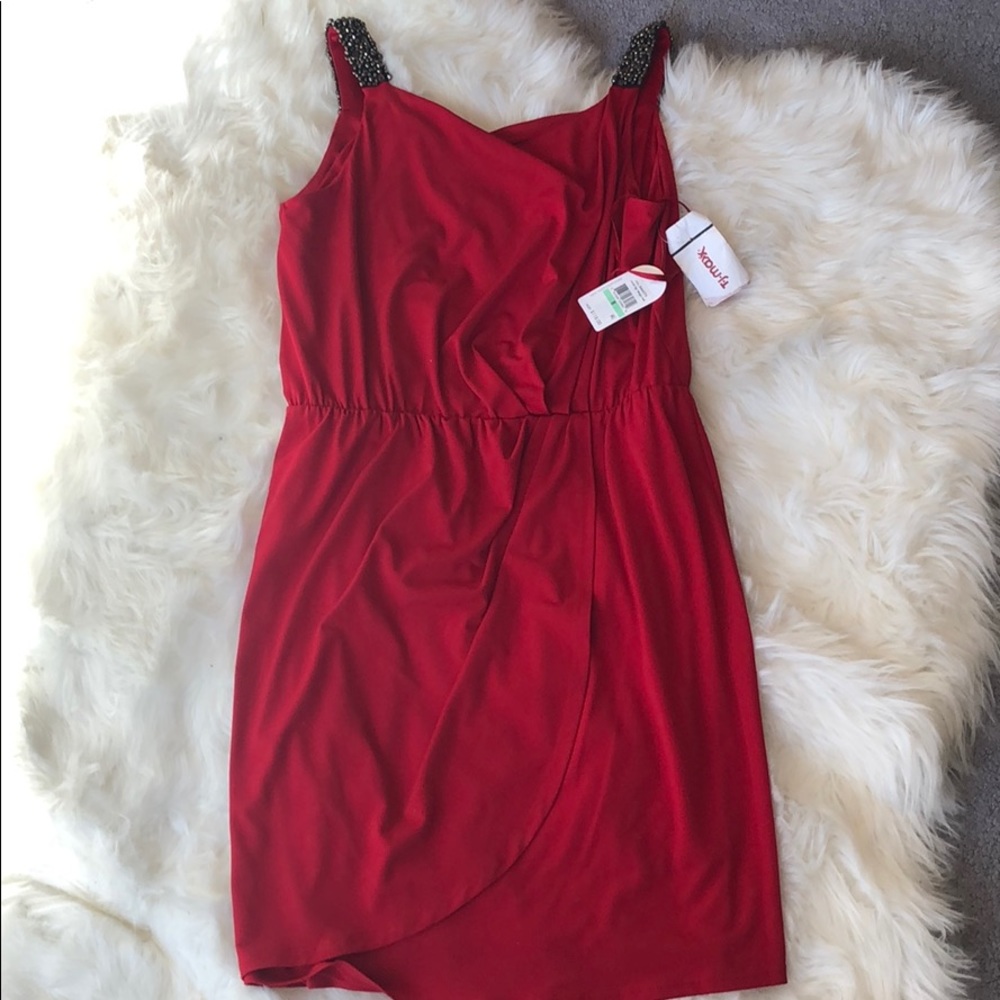 New with tag Jessica Simpson tgr red dress
